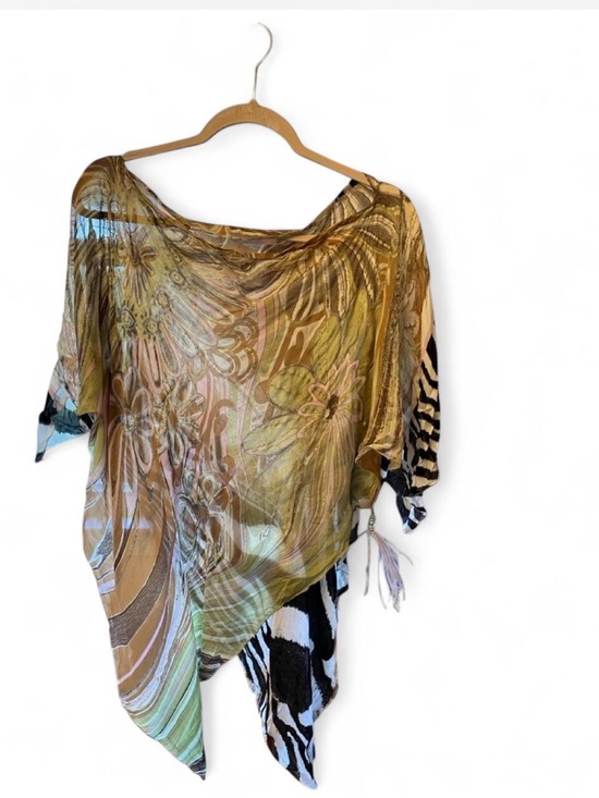 Roberto Cavalli Tops - Roberto Cavalli Vtg Asymetrical top